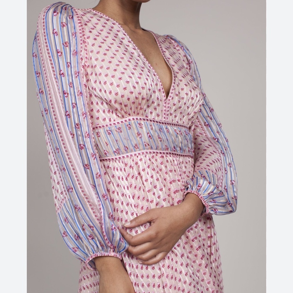 Ulla Johnson pink sun dress
